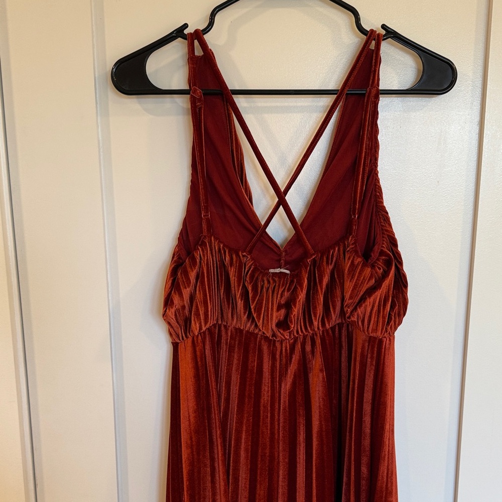 ASOS Rust Maxi Dress - Picture 3 of 4